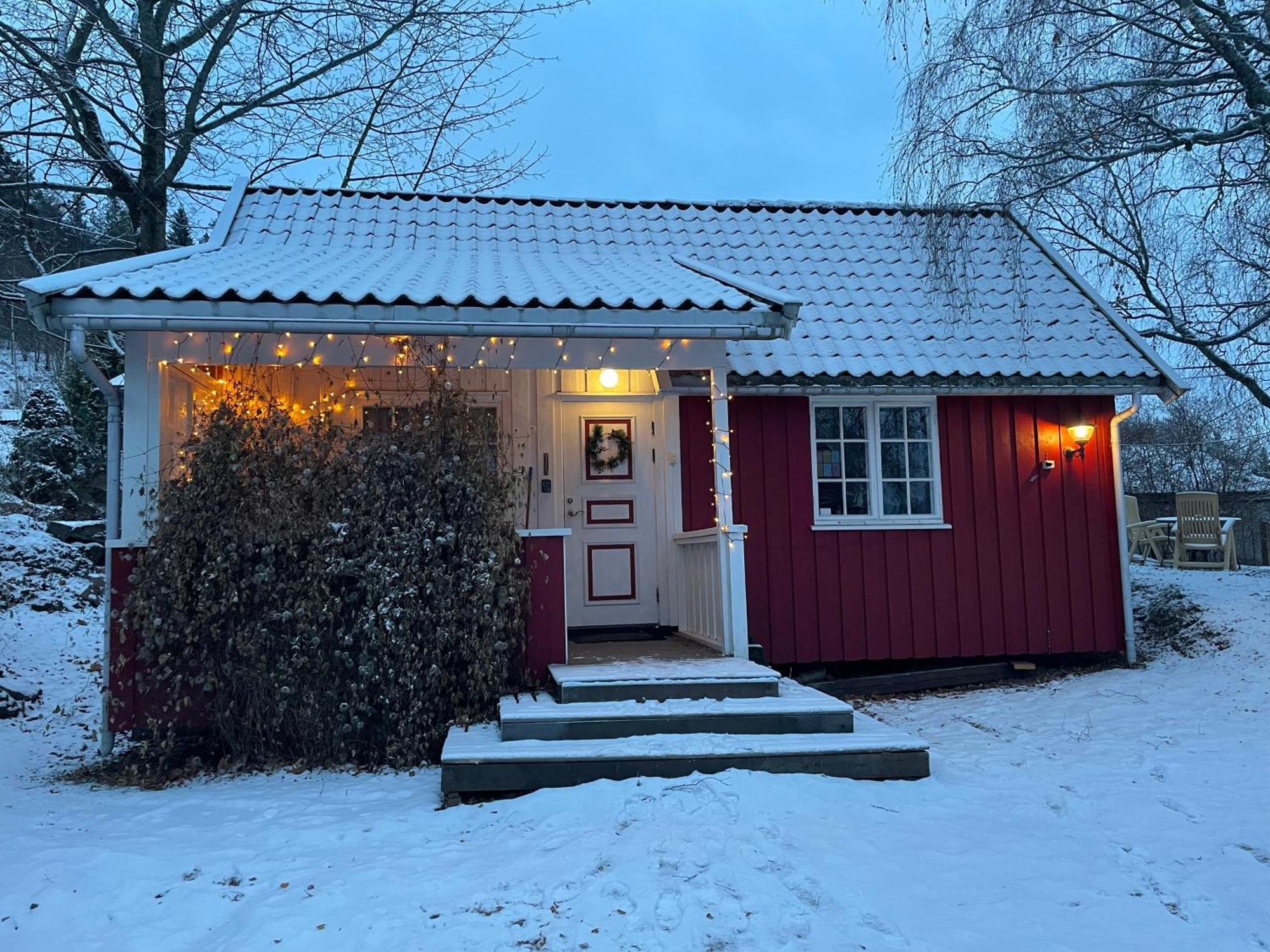Koselig Anneks I Heggedal! Villa Asker Exteriör bild